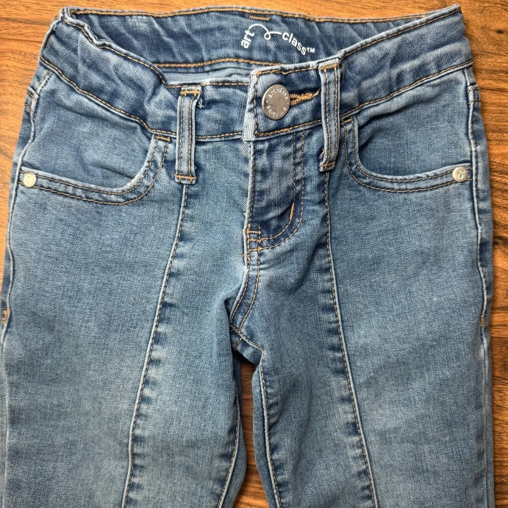 Art‎ class girls Blue Jeans size 6 Flare Low Rise